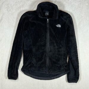 The North Face Women’s Small Black Retro Pile Sherpa Lined Synchilla Coat C23